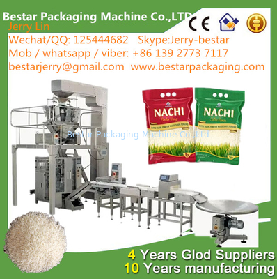 Автоматическая машина для упаковки рисовых пакетов BSTV-420AZ 500g,1KG,2KG,2.5 кг, 3 кг, 5 кг.