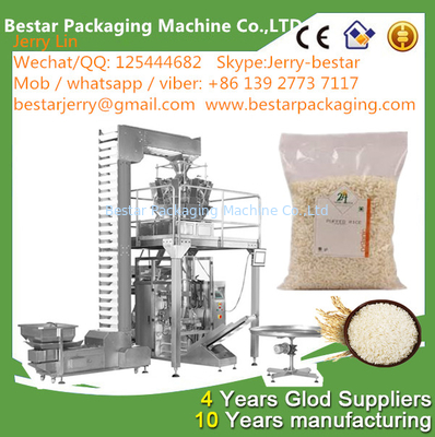 Автоматическая машина для упаковки рисовых пакетов BSTV-420AZ 500g,1KG,2KG,2.5 кг, 3 кг, 5 кг.