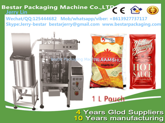 1L Poly Bag Packaging Machine Machine Bestar для упаковки пищевых масел