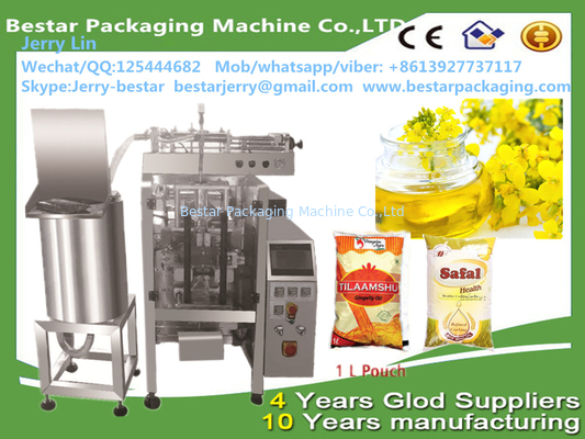 1L Poly Bag Packaging Machine Machine Bestar для упаковки пищевых масел