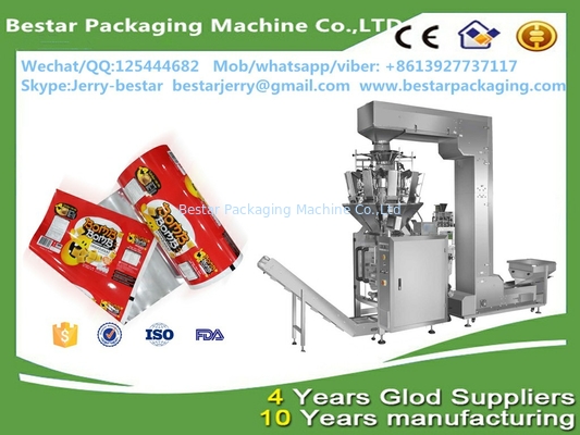 custom printing mulching plastic film for tea packaging with bestar weighting packaging machine (принтерская пленка для чайной упаковки с взвешиванием)