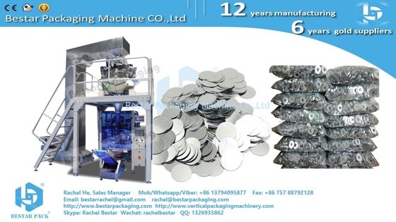 Bestar Wire Nails Pouch Packing Machine с автоматической функцией взвешивания BSTV-450AZ