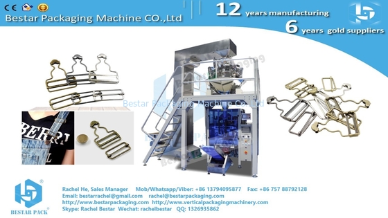 Bestar Wire Nails Pouch Packing Machine с автоматической функцией взвешивания BSTV-450AZ