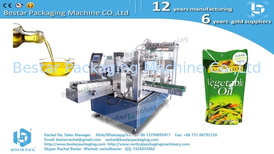 Bestar Doypack Machine с насосом и резервуаром для упаковки емкостей для пищевого масла