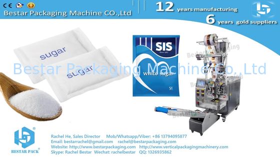 Автоматическая упаковочная машина для сахарной палочки, многоголовая веса с функцией силового разряда BSTV-450AZ