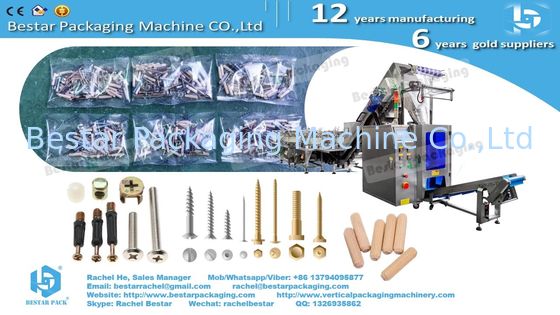 Counting packing machine bucket conveyor type with 12 bowls, customized enclosure and checkweigher