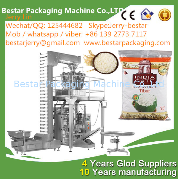 Автоматическая машина для упаковки рисовых пакетов BSTV-420AZ 500g,1KG,2KG,2.5 кг, 3 кг, 5 кг.