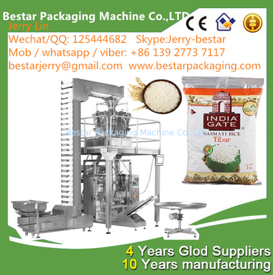 Автоматическая машина для упаковки рисовых пакетов BSTV-420AZ 500g,1KG,2KG,2.5 кг, 3 кг, 5 кг.